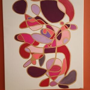 Abstract Multicolor Canvas Art